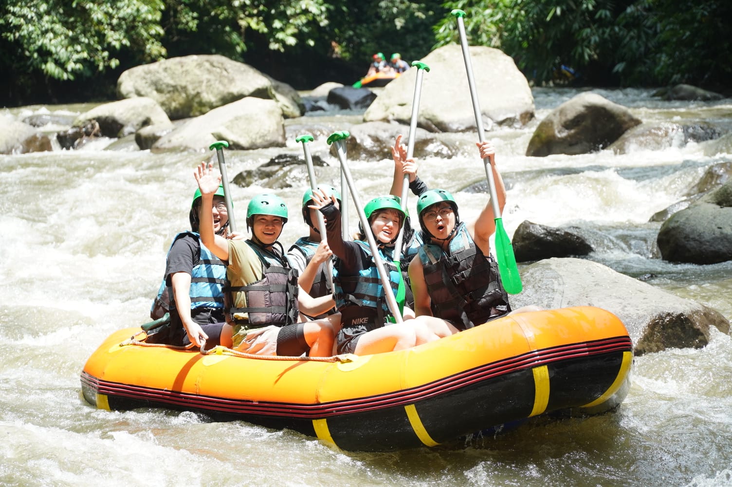 Ayung river rafting adventure